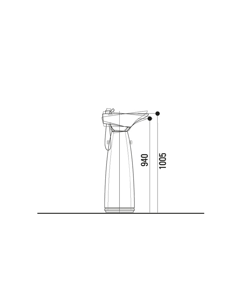 Contura Form PLUS - Black freestanding basin